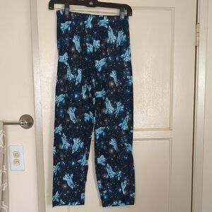 Boys Blue Space-Themed Pants